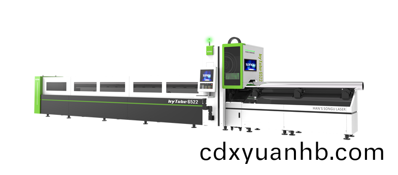 鐵管激光切(qie)割機(jī)