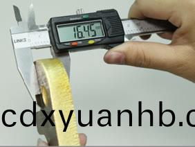 厚銅板2000W光纖激(ji)光切割樣品